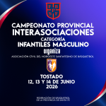 El programa de Interasociaciones de Infantiles SUB 13 que se realiza en Tostado